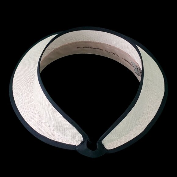 M.A.M.A. - Visor Women\'s Straw Hat White main image 5